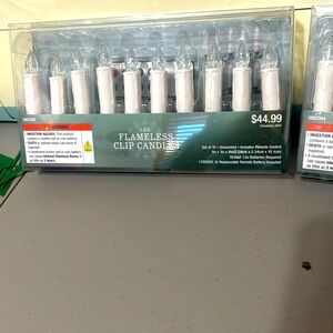 LED Flameless Clip Candles